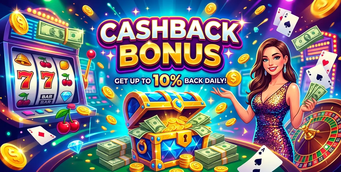 Casumo casino cashback bonus